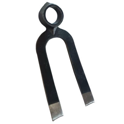 30020113 Ojo redondo 2 columnas Excavación jardinería horticultura horquilla horquilla forjada horquilla