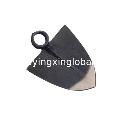 300101032 Azada de jardín para excavación y agricultura, forjada en acero al carbono Delta, tipo triángulo, ojo redondo