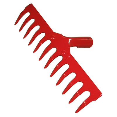 20010103 Rastrillos de jardinería para deshierbar, de metal de acero al carbono con muchas púas, para plantar verduras en la granja.