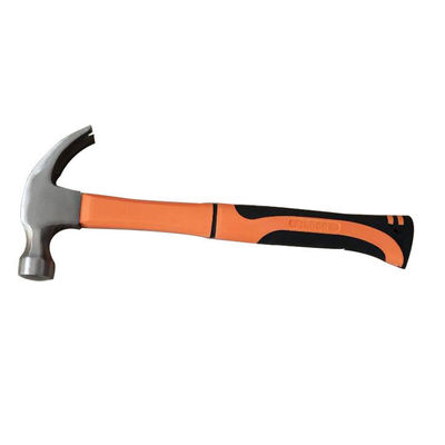 HSC3232 Martillos de acero forjado con garra y mango de fibra de vidrio de 320 mm