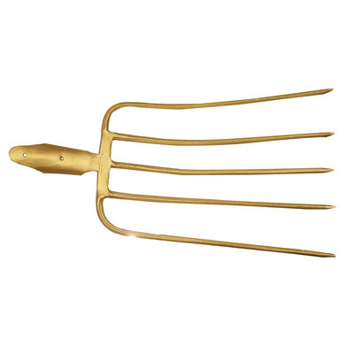 1001015 horquilla de punta 5 púas acero al carbono forjado horca de jardín horcas de labranza horca para estiércol