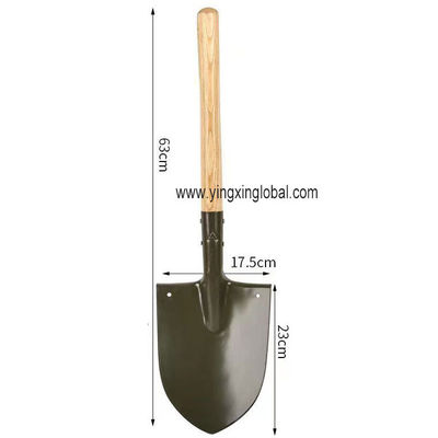 5003006 Pala de jardín de metal de acero al carbono para cavar, palear, playa, niños, palas