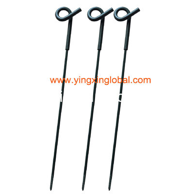 PP0103 60cm Galvanized Spring Steel Electric Fencing Insulators Pigtail Paddock Posts